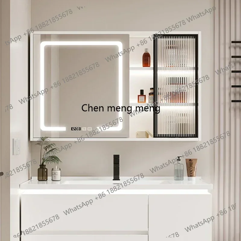 Meuble de salle de bain intégr - Home Bathroom Vanity Combo avis et prix