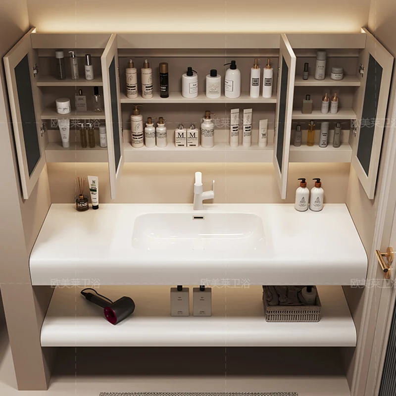 Armoires de salle de bain mode - Home Bathroom Vanity Combo avis et prix