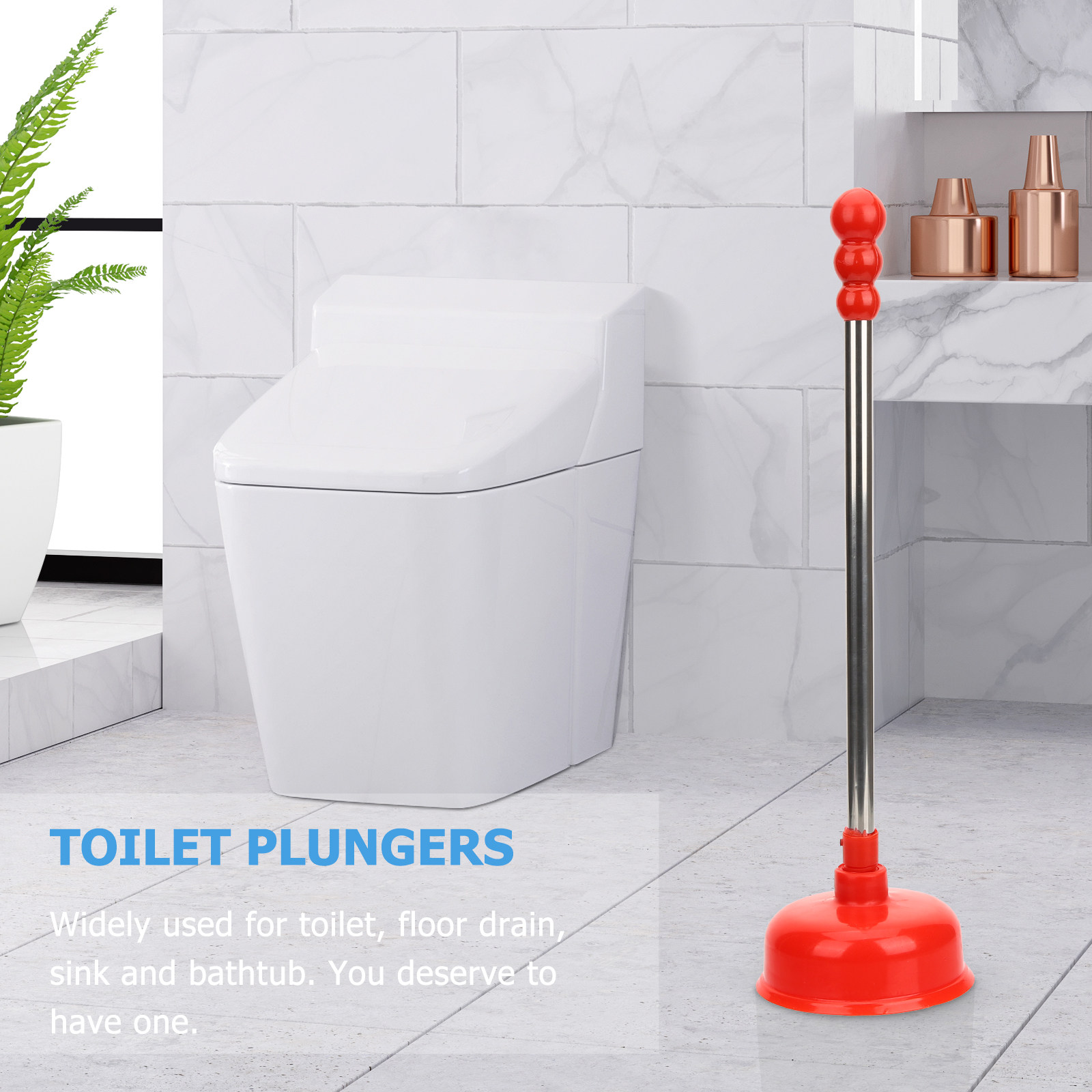 Déboucheur de toilettes à long - Plunger Toilet avis et prix
