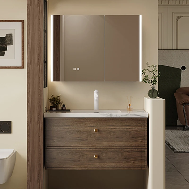 Meuble de salle de bain avec p - Home Bathroom Vanity Combo avis et prix