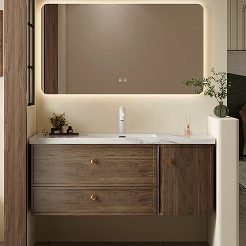 Meuble de salle de bain avec p - Home Bathroom Vanity Combo avis et prix