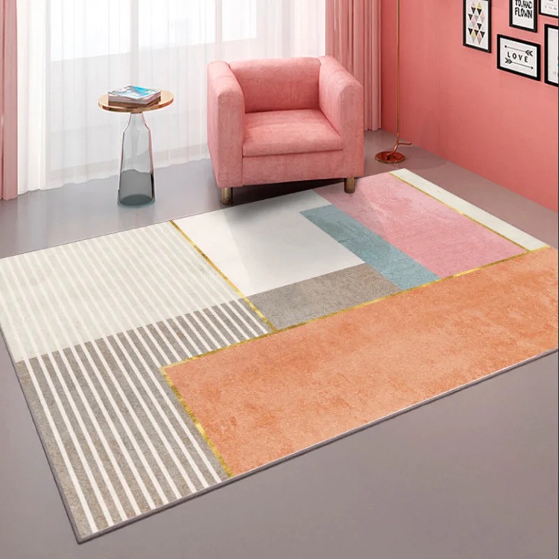 Tapis abstrait aux couleurs pa - Home Bathroom Trends avis et prix