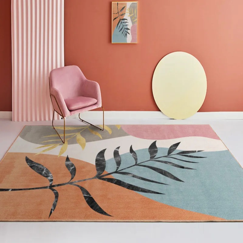 Tapis abstrait aux couleurs pa - Home Bathroom Trends avis et prix